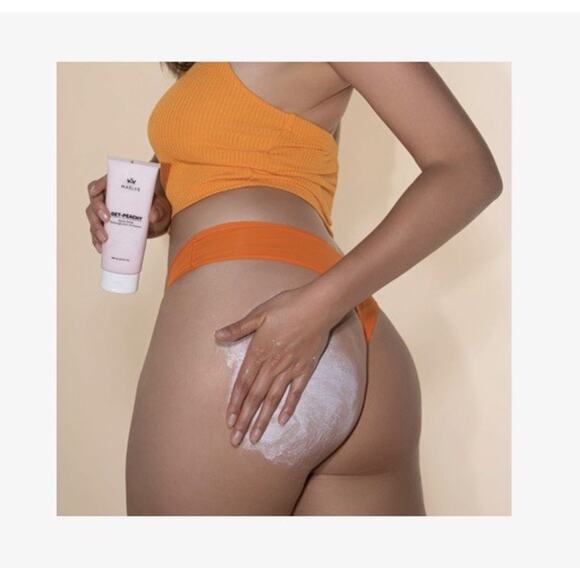 Maelys Get Peachy Booty Scrub 5 oz, Butt Firming Pore & Cellulite Reducing Mask - Picture 2 of 4